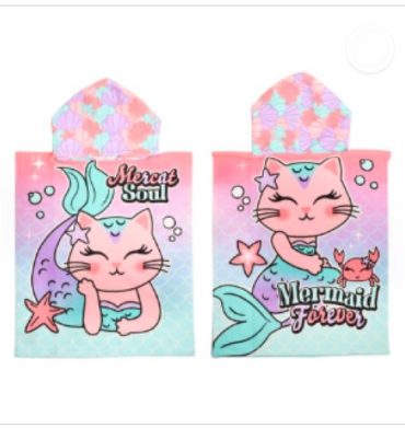 Mermaid MF Hooded Towel