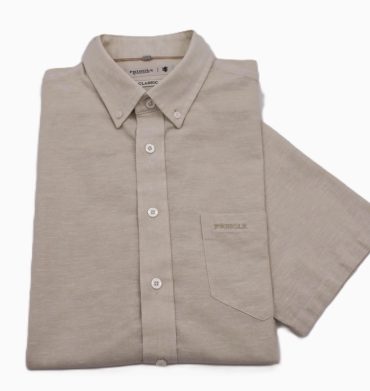Barry Short Sleeve Stone Shirt