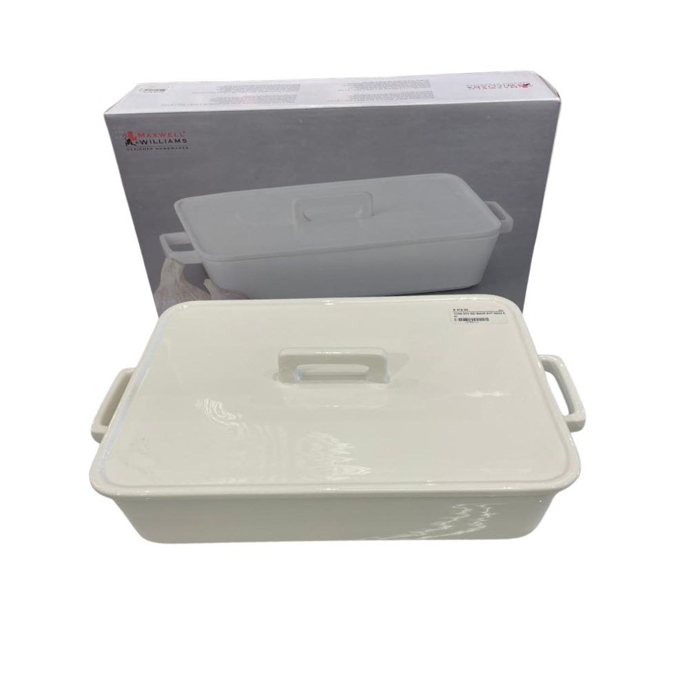 CC298 EPIC REC BAKER WHITE 32X22.5X7