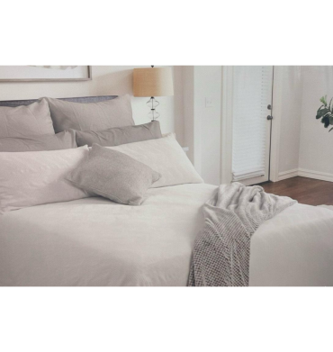 White Waffle Duvet Cover