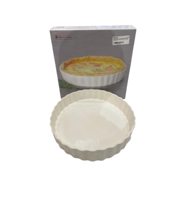 CC267 EPIC DP QUICHE WHITE - 25X5CM