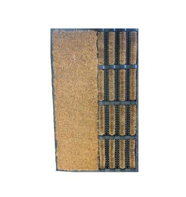 RUBBER COIR ROD MAT - 45X75