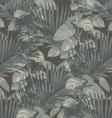 Silk House Wallpaper WRA093A Eldorado Midnight Blue