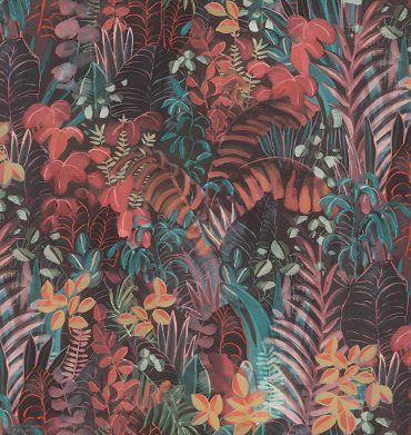 Silk House Wallpaper WRA096C Josephine Tropicana