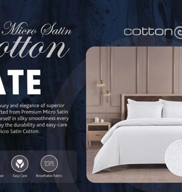 Cotton Co Kewtq Kate Duvet Covers White