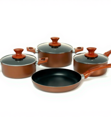 Global 7PC Aluminium Cookware Set