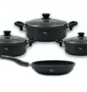 Fig 7PC Gauge Stew Pan Set