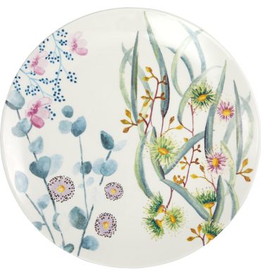 CC723 Eucalyptus Bloom Round Platter