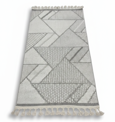 EU0408 BONDI LIGHT GREY / DARK GREY  (80X150)