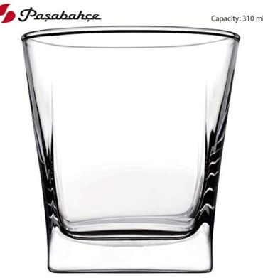 Pasabahce Carre Whisky 6Piece Glass Set
