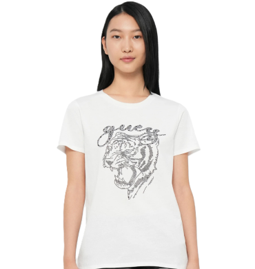 Tiger Face Short Sleeve T-Shirt