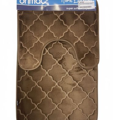 BATH MAT - 2PC ( ASSORTED )