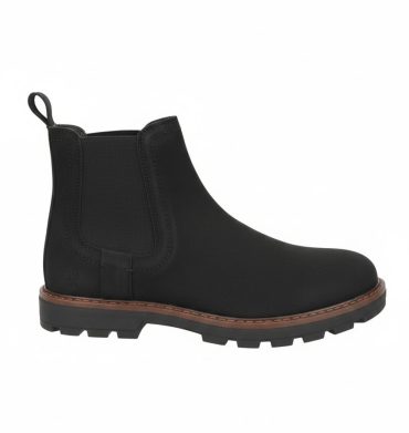 821 AMIR 1/2 BOOT - BLACK