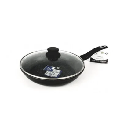 Fig Frypan With Glass Lid Non-Stick 20cm