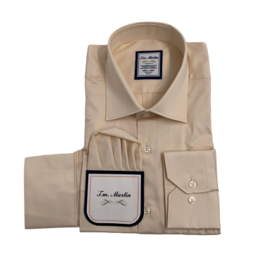 Daniel Italy Shirt Cotton Cream
