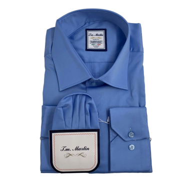 Daniel Italy Shirt Cotton Blue