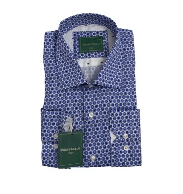 Daniel Italy Shirt Cotton Blue