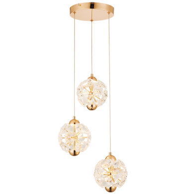 Bright Star PEN257 Pendant Crystal Gold