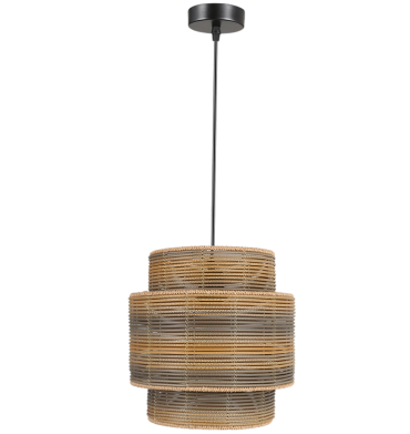 Bright Star PEN301 Metal and Plastic Rattan Pendant