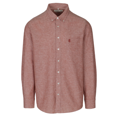 Pringle Riaan Long Sleeve Shirt Orange