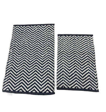 Zig Zag Chindi - 2pc Rug