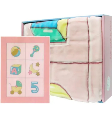 Mothers Choice Infants Cutwork Blanket-Pink