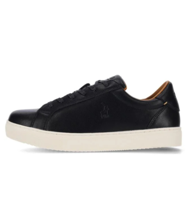 Polo Leather Sneaker Black