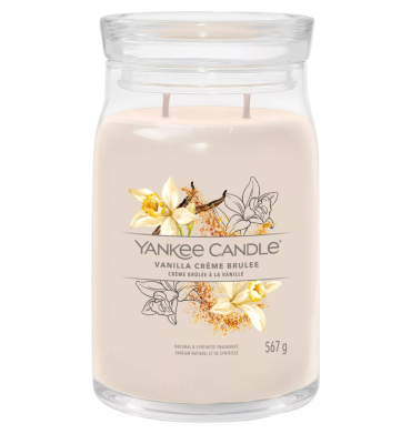 Yankee Vanilla Creme Brulee Candle-Large