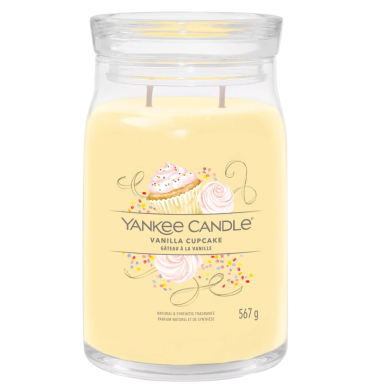 Yankee Vanilla Cupcake-Large