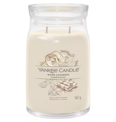 Yankee Warm Cashmere Candle-Large
