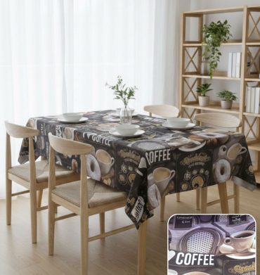 EV258B DEKORAMA PVC PLASTIC TABLE FABRIC- 140CM