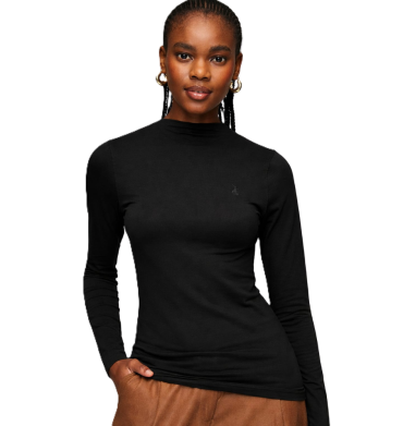 Polo Dani Long Sleeve T/Shirt Black