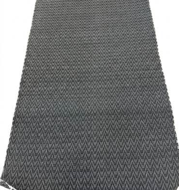 SBED021 DHURRIE CHARCOAL - 75X120