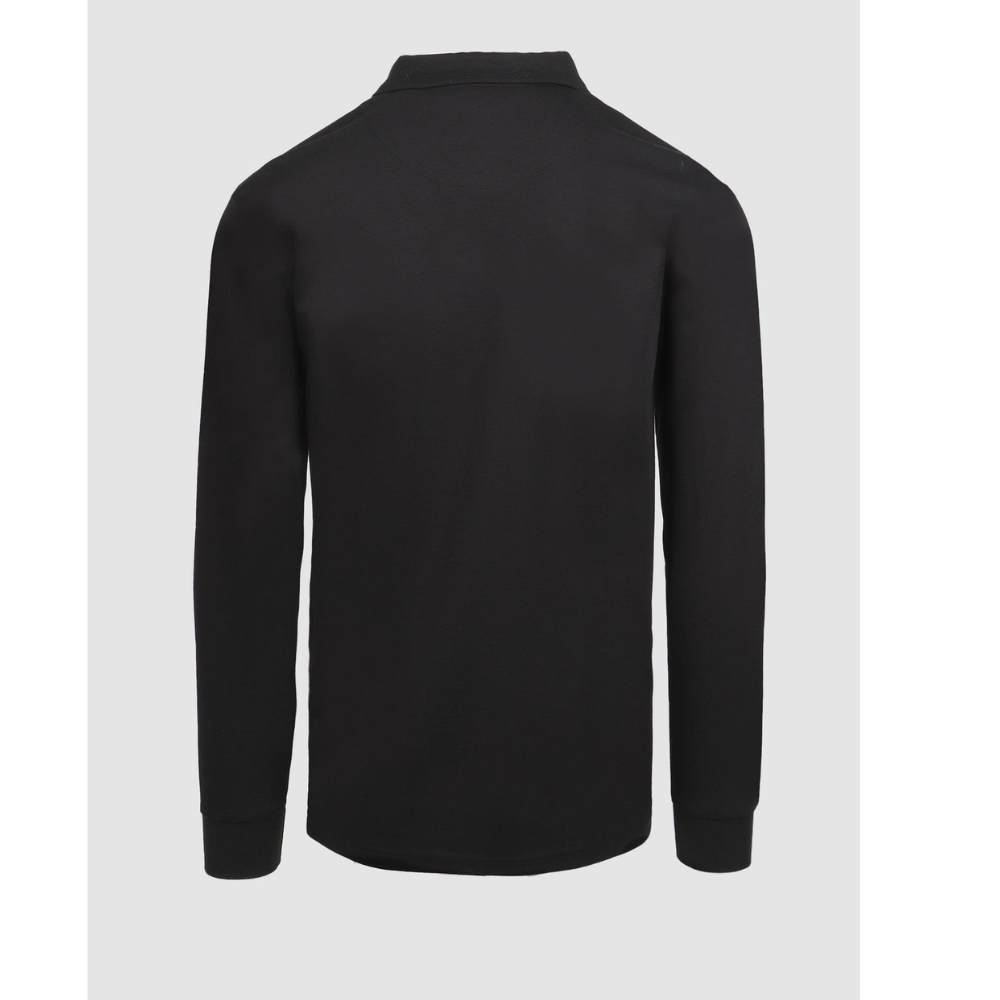 Pringle Donald Long Sleeve Golfer Black (3)