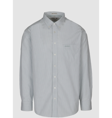 Pringle Melcolm Check Long Sleeve Shirt Green