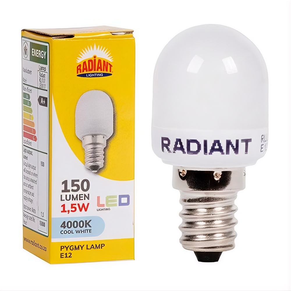 Radiant E12 LED 1.5W PYGMY 4000K