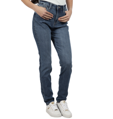 Guess 1981 Joan High Rise Skinny Mid Wash