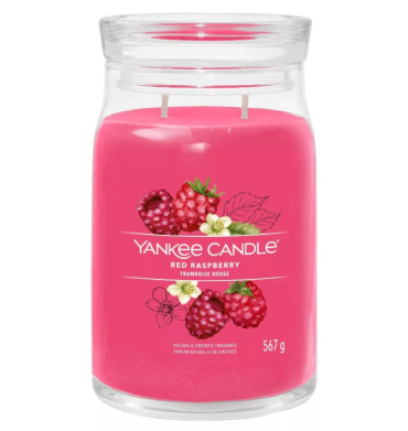 Yankee  Candle Signature Large Red Raspberry