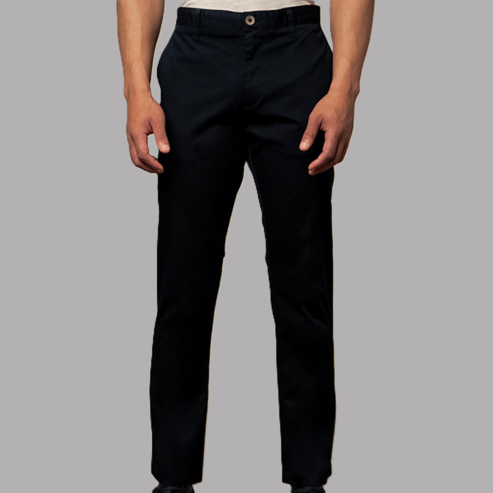 Polo Milan Straight Leg Chino Pants Navy