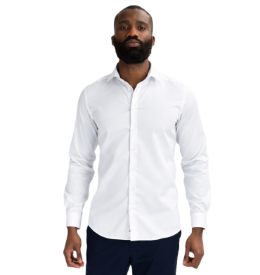 Calvano Non Iron Shirt White