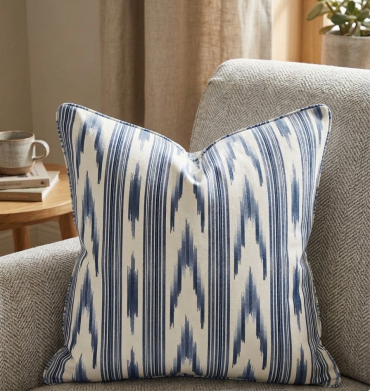 S/T IKAT BLUE - 140CM