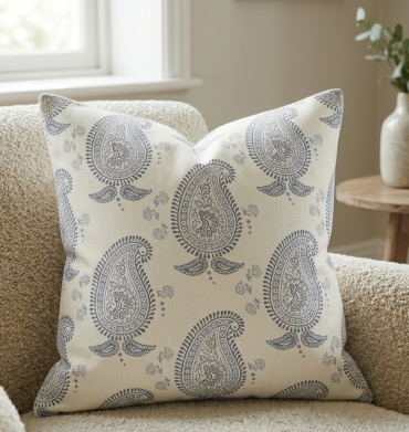 S/T Boteh Blue - 140Cm