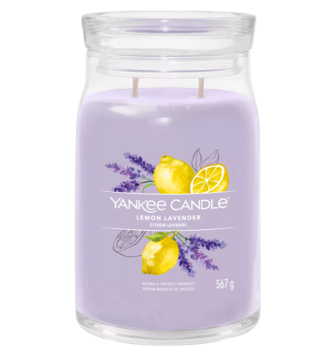 Yankee Signature Candle lemon Lavender Large