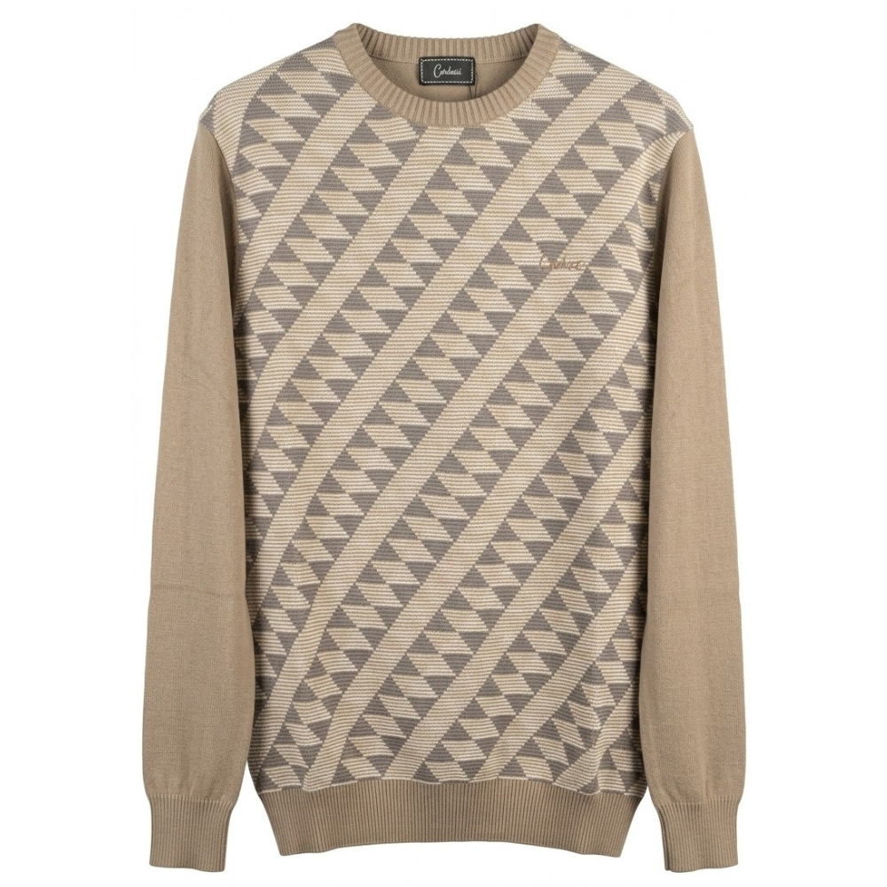 Carducci Rossi Knitted Jersey Multi-Color