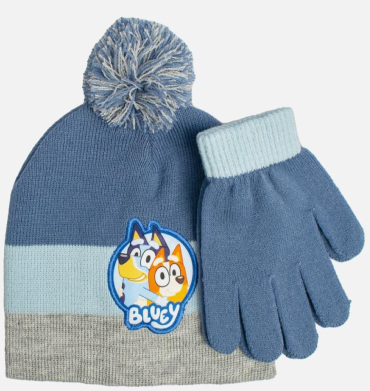 Character Group Bluey Beanie and Gloves 2Piece