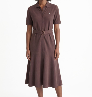 Polo Elizabeth Short Sleeve Golfer Huckleberry