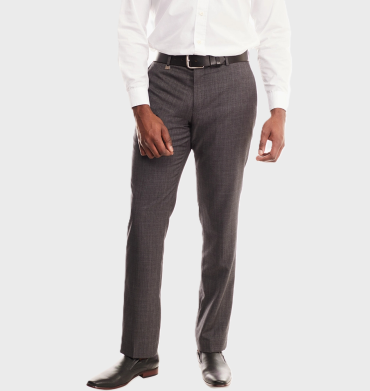 Polo Check Trouser Charcoal