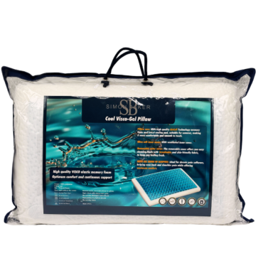 Simon Baker Cool Visco-Gel Memory Foam Pillow