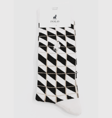 Polo Kem Cotton Ankle Socks Milk