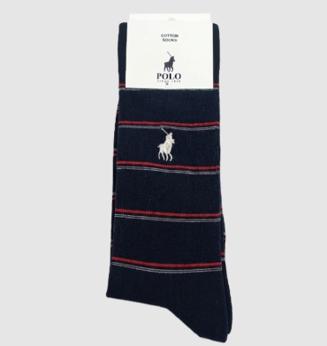 Polo Kem Cotton Ankle Socks Navy